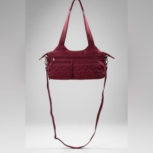 Lug Streetcar Maroon Shoulder Bag